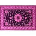 thumbnail image 1 of Ahgly Company Indoor Rectangle Persian Pink Traditional Area Rugs, 8' x 12', 1 of 4