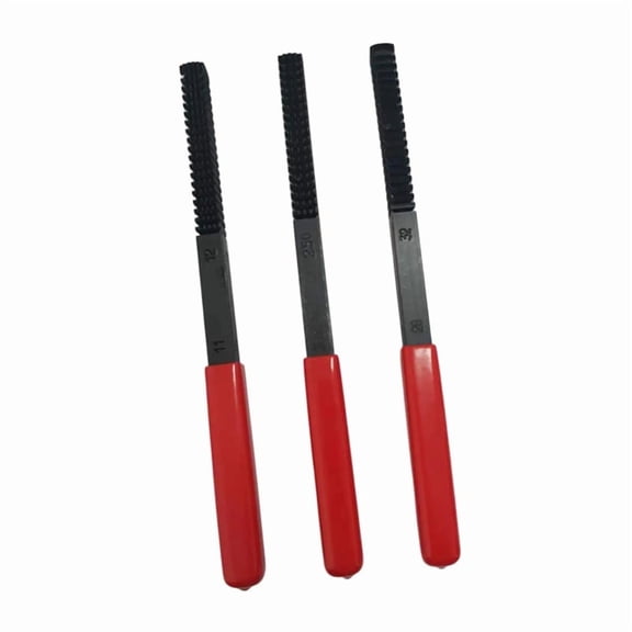 Thread File High Hardness Thread Restorer File Portable Multipurpose Metric Thread Repair File for Stud Bolt  Pipe