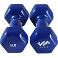 thumbnail image 6 of JFIT Vinyl Dumbbell (Set of 2), 5 LBS, 6 of 7