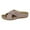 Pink, variant on Bmisegm Ladies Summer Solid Colour Flowers Hollow Breathable Slope with Thick Bottom Large Size Sandals Slippers Womens Sandals Summer Black 6.5