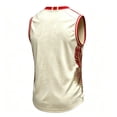 thumbnail image 3 of Mexico 2026 Soccer Cup Sleeveless Jersey for Men, Muscle Tank Top with Gold Winged Sun Graphic & "MÉXICO" Print, Breathable Athletic Training Vest, 1 PC Gold S, 3 of 3