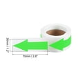 thumbnail image 2 of Autocollant Arrow 2.8x1.2", 150 Pcs Autocollant de Codage de Couleur Adhésif, Vert Fluorescent, 2 of 5