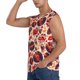thumbnail image 3 of Fotbe Skull rock record music heart Men's Camiseta sin Mangas Estampada para Hombres, Playera Casual para Gimnasio, Entrenamiento, Playa-X-Large, 3 of 7