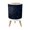 Color 1, variant on Small Trash Can with Lid Futuristic Hexagonal Grid Neon Blue Purple Glow 1.8 Gallon Dog Proof Trash Can Round Garbage Can Waste Bin Wastebasket for Bathroom Bedroom Living Room