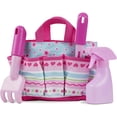 thumbnail image 1 of Set Bolsa con Herramientas de Jardín Pretty Petals Melissa & Doug Estampado Brillante Infantil Rosa Melissa & Doug MD-1254540, 1 of 2