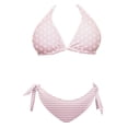 thumbnail image 1 of Traje de Baño Bikini Op para Mujer con Amarre Halter Rosa Talla EG, 2 Piezas, 1 of 4