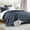 Denim Blue, variant on 100% quilt set double bed size, denim blue pre-washed bedspread, geometric pattern, comfortable and lightweight stitching decorative bedding, with 1 fake decoration, suitable for all seasons