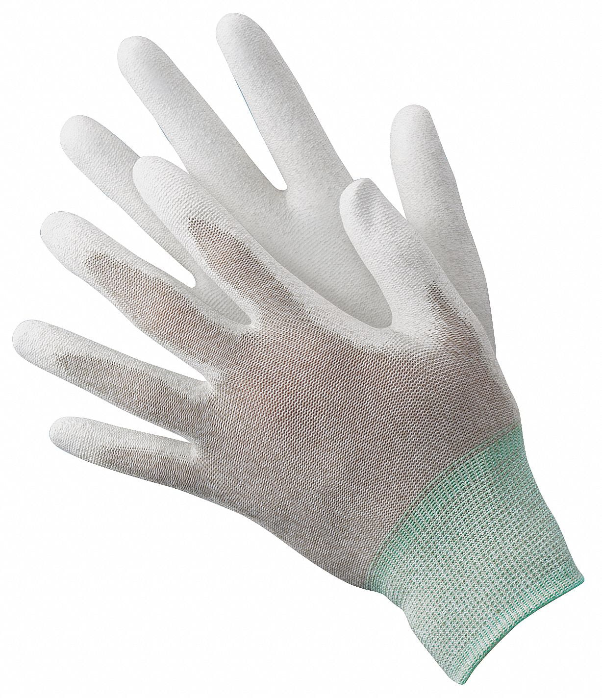 CONDOR 19L041 Antistatic Glove,L,Nylon/Copper Fiber,PR 