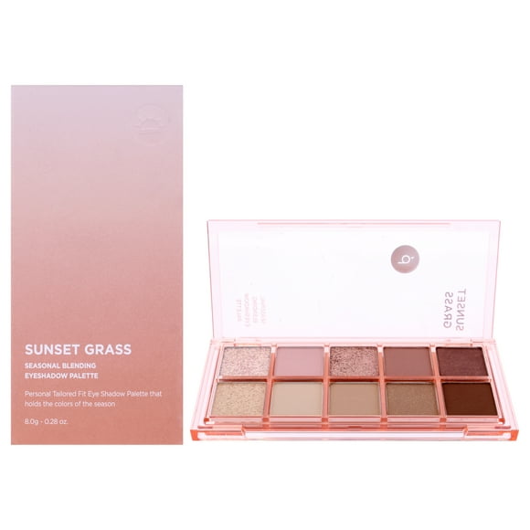 Paleta de sombras de ojos Peach C Seasonal Palette 01 Sunset Grass