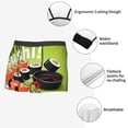 thumbnail image 6 of Kll Let It Sushi Men'S Cotton Boxer Briefs Underwear-Small, 6 of 9