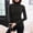 Black women fall tops a1, variant on Women Fall Winter High Neck Long Sleeve Slim Fit Pullover Tops for Women Casual Basic Solid Tunic Blouses Cozy Knitwear Trendy Layering Shirts Seasonal Office Clothes, Brown 2XL