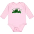 thumbnail image 3 of Inktastic My 1st St. Patrick's Day with Plaid Shamrocks Boys or Girls Long Sleeve Baby Bodysuit, 3 of 5