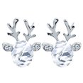 thumbnail image 1 of Crystal Rings Mens Rings Crystal Gemstone Antler Earrings Three-Dimensional Antlers Earrings, 1 of 1