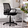 thumbnail image 3 of Costway Mid-Back Mesh Chair Height Adjustable Executive Chair w/ Lumbar Support, 3 of 10
