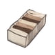 thumbnail image 3 of Organizador Cajón de tela, armario, divisor de armario para calzas (gris de 7 celdas) Likrtyny Libre de BPA, 3 of 8