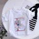 thumbnail image 3 of Camiseta de algodón con 26 letras en inglés ABCD, camiseta de verano para niños con flores, ropa informal de dibujos animados, camisetas de manga corta para niñas y niños, 3 of 5