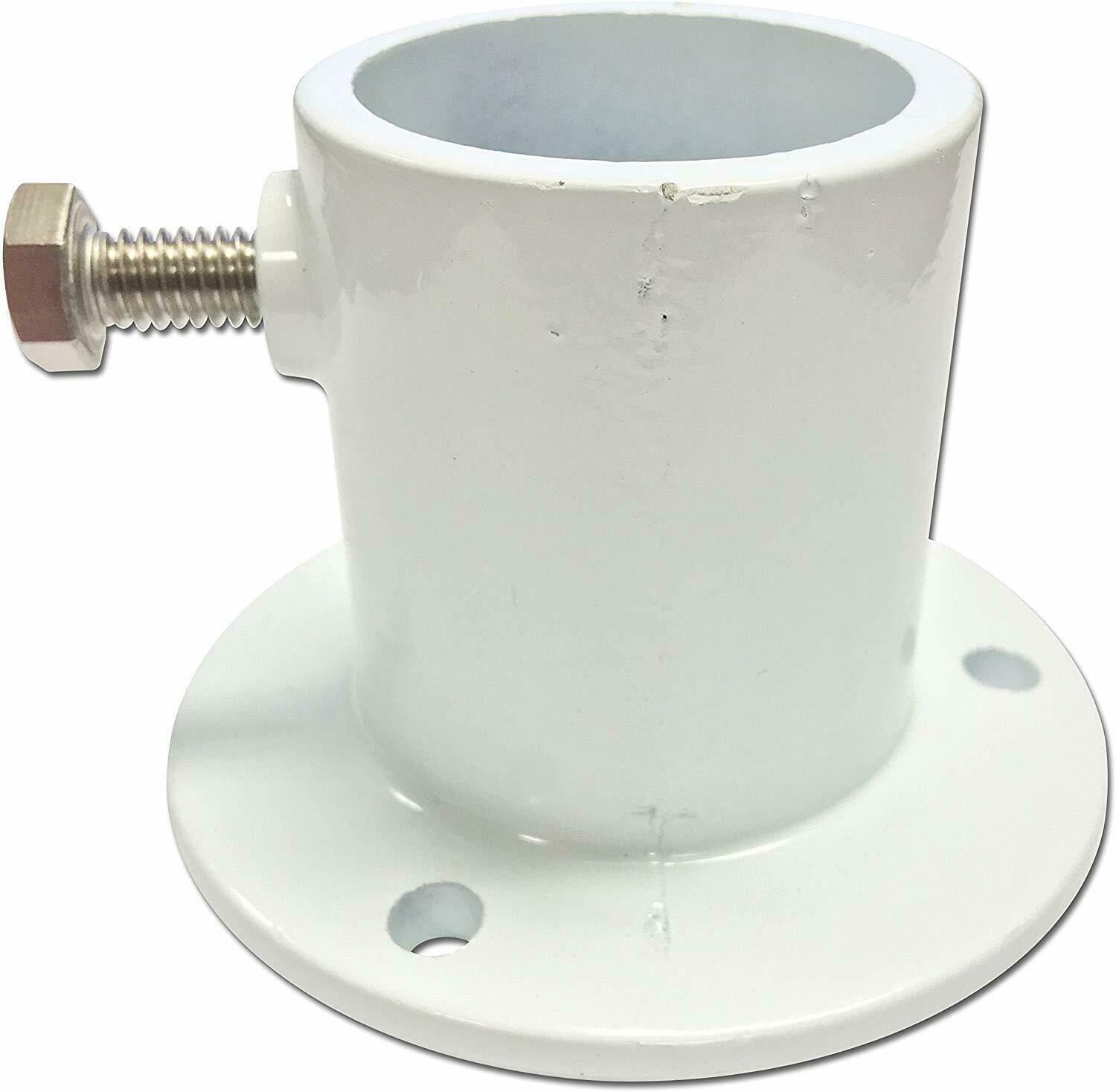 PermaCast Pool Ladder & Handrail Aluminum Flange / Anchor (for use on wood or aluminum decks