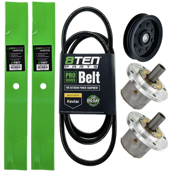 8TEN Blade Spindle Belt Idler Kit for Exmark 36 inch Deck 1-302030 MK1009827