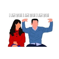 7.5" Round I Am 29 Birthday Edible Image Cake Topper By TNCT