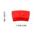 thumbnail image 4 of 7.5" Silicone Pot Handle Holders - Heat Resistant Grips for Oven Microwave Cookware with Non-Slip Texture​, 4 of 5