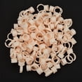 thumbnail image 2 of 100 tazas de silicona para tinta de tatuaje, soporte para pigmento de anillo de dedo, contenedor (M) Ehuebsd Cuidado Belleza, 2 of 9