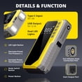 thumbnail image 2 of 4500A Car Jump Starter with 190PSI Air Compressor, Karlxtom 88Wh Lithium Battery Jump Pack for 10L Gas 9L Diesel Engine, Portable Jump Box, 2 of 7