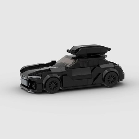 RS 6 Moc Speed Champions Racer Cars City Sports Vehicle Building Blocks Creative Garage Toys Boys Christmas Hallowmas Gift