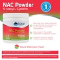 thumbnail image 2 of Trace Minerals | NAC Powder with N-Acetyl L-Cysteine Amino Acids | 600 mg to Support Immune System and Normally Functioning Liver and Kidneys | Natural Watermelon Flavor | 30 Servings, 2.6 oz jar, 2 of 5