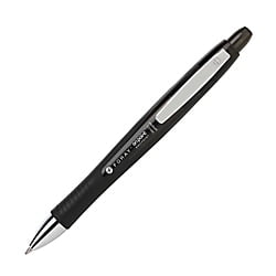 Super Grip Pen Office Depot Super Comfort Grip Retractable Ballpoint Pens, 1.0 mm, Medium Point, Black Ink, 12 pk, OD36101 ()