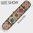 thumbnail image 3 of Yayeee Double Oven Mitt Kitchen Heat Resistant Baking 35" x7" Quilted Glove, Colorful Flowers, 3 of 6