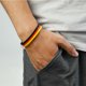 thumbnail image 4 of Juego De 5 Pulseras Para Aficionados De Alemania Y La Eurocopa 2024. Negro, Rojo Y Dorado., 4 of 8