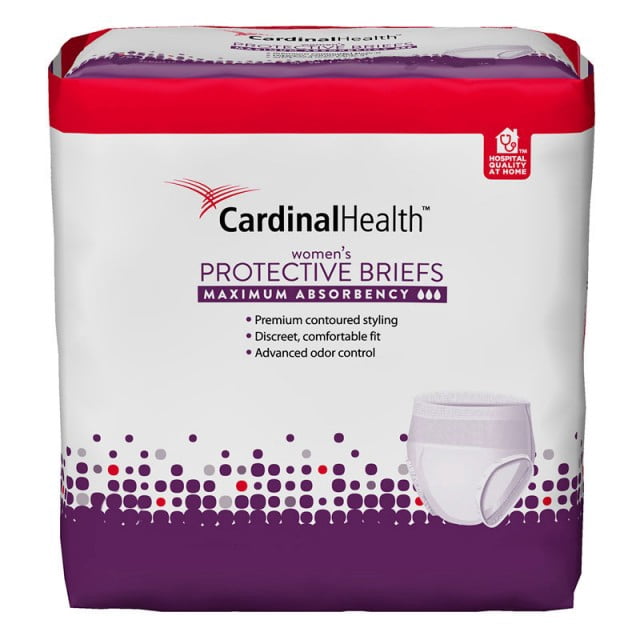 Cardinal Health Maximum Absorbency Flexright Protective Underwear For Women, Large/Xl, 45" To 58