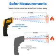 thumbnail image 2 of Pistola de temperatura Etekcity Lasergrip 800 de -50 °C a 750 °C, color amarillo claro, 2 of 5