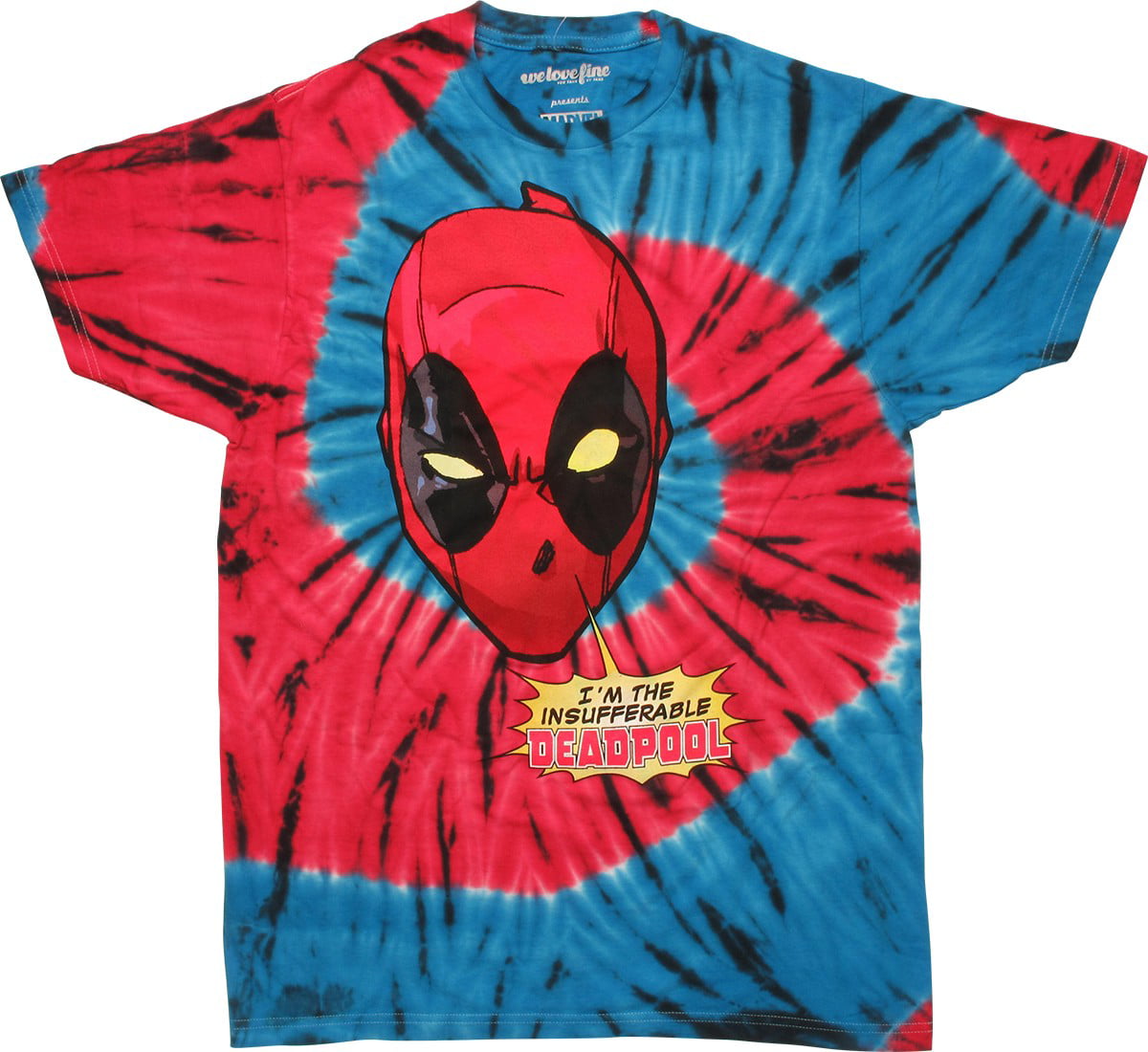 Deadpool Deadpool Insufferable Tie Dye T Shirt Walmart Com