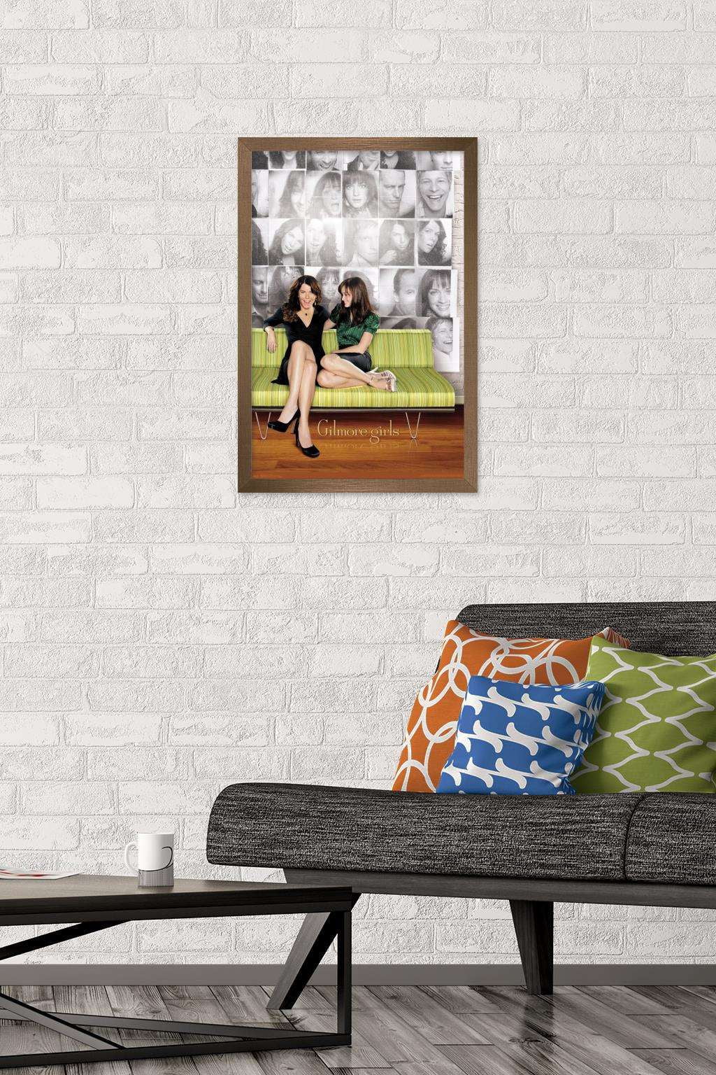 Gilmore Girls - Lounge One Sheet Wall Poster, 14.725" x 22.375", Framed