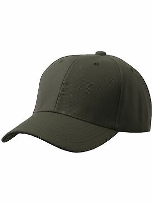 D&I Basic Baseball Cap Adjustable Closure Curved Visor Hat-3P Black Charcoal Light Grey