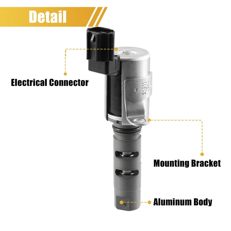 Variable Timing Solenoid Variable Valve Timing Solenoid VVT For Toyota Yaris, Echo, Prius, Scion XA/XB 1.5L - Replaces 15330-21010 Vvt Solenoid Seal