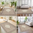 thumbnail image 4 of 3'x5' Area Rugs, Beige Boho Indoor Outdoor Area Rug for Living Room Bedroom, Southwestern Ethnic Abstract Art Washable Bathroom Rugs Kitchen Floor Carpet Mats Home Decor Aesthetic, 4 of 8