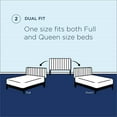thumbnail image 2 of Pemberly Row Tufted Full/Queen Performance Velvet Headboard in Navy, 2 of 8