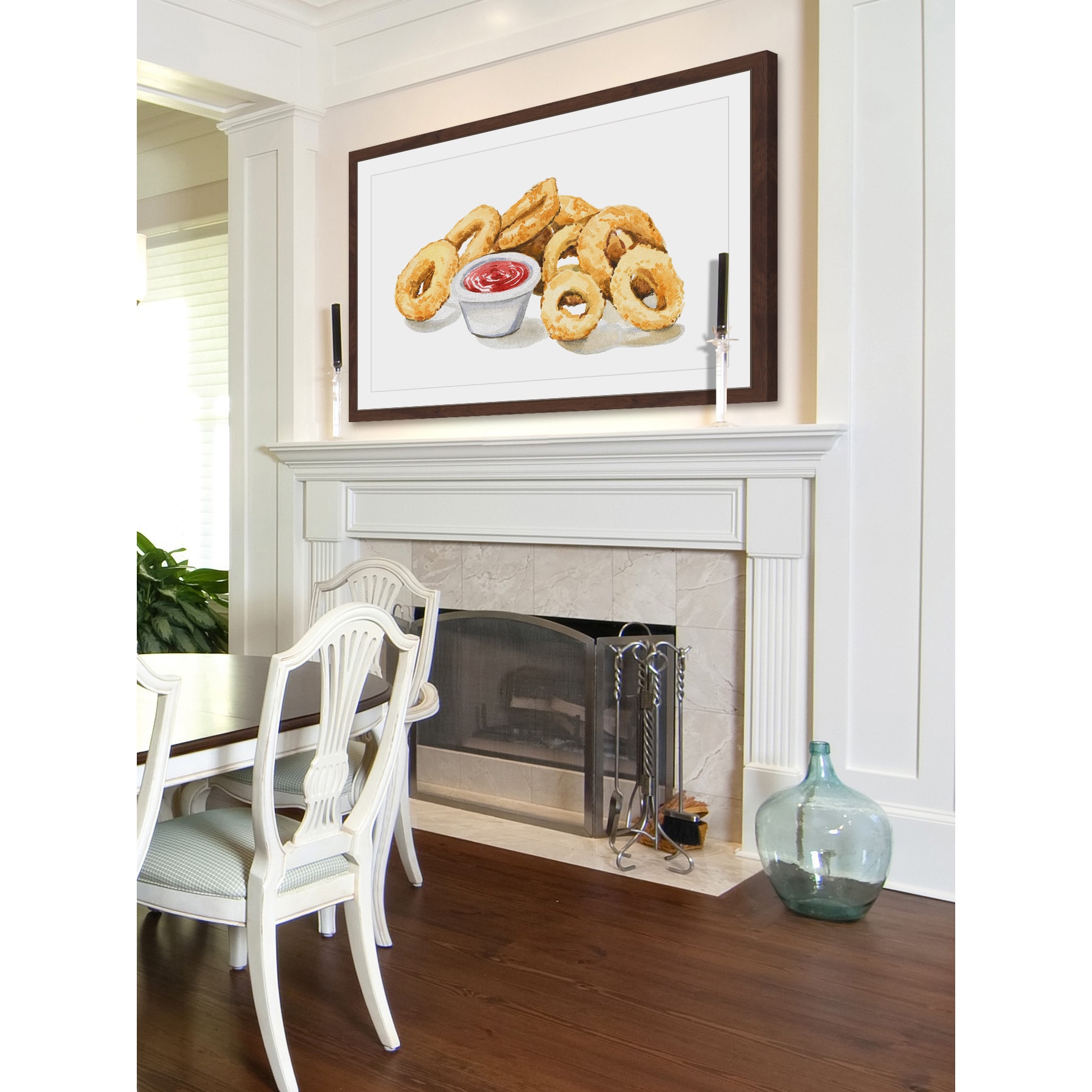 "Calamari" Framed Painting Print