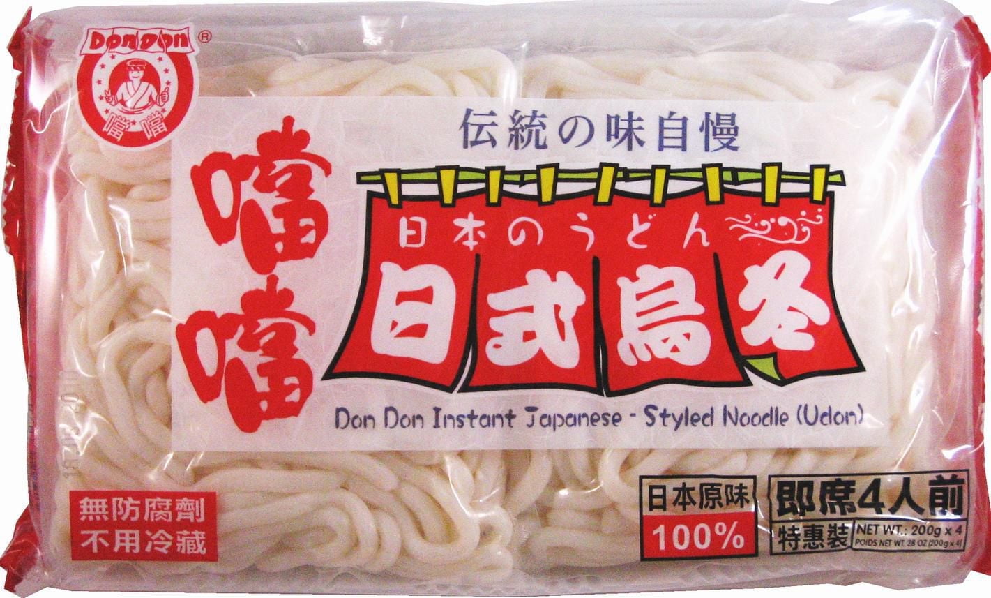 ◆udon.◆ Don Don Instant Japanese Udon Noodles - 800 g | Valumart