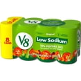 thumbnail image 5 of V8 Low Sodium Original 100% Vegetable Juice, 5.5 fl oz Can, 8 Count, 5 of 14