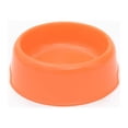 thumbnail image 2 of Guardoinrt ABS Cute Practical Plastic Dog Bowl Healthy And Hygienic For Small Dogs Multifunctional Dog Bowls orange 1Set, 2 of 6