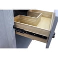 thumbnail image 3 of Bellaterra Home 30" Single vanity in Gray Ash finish - cabinet only, 3 of 4