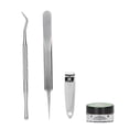 thumbnail image 3 of Almohadilla correctora para uñas encarnadas, cortaúñas, pinzas para levantar uñas encarnadas, herramientas de pedicura (12 unidades), 3 of 14