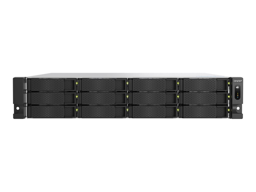 QNAP T1273AURN1612 TS-1273AU-RP ニアライン 192TB (16TB x 12) : QNAP TS-1273AU-RP 12 Bay High-Performance Rackmount