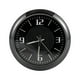 thumbnail image 2 of Reloj de tablero de 4 pulgadas con manecillas luminosas | Mini reloj para tablero o ventilación | Construcción metálica en blanco, negro, azul, dorado o fluorescente | Ayuda para una conducción, 2 of 9
