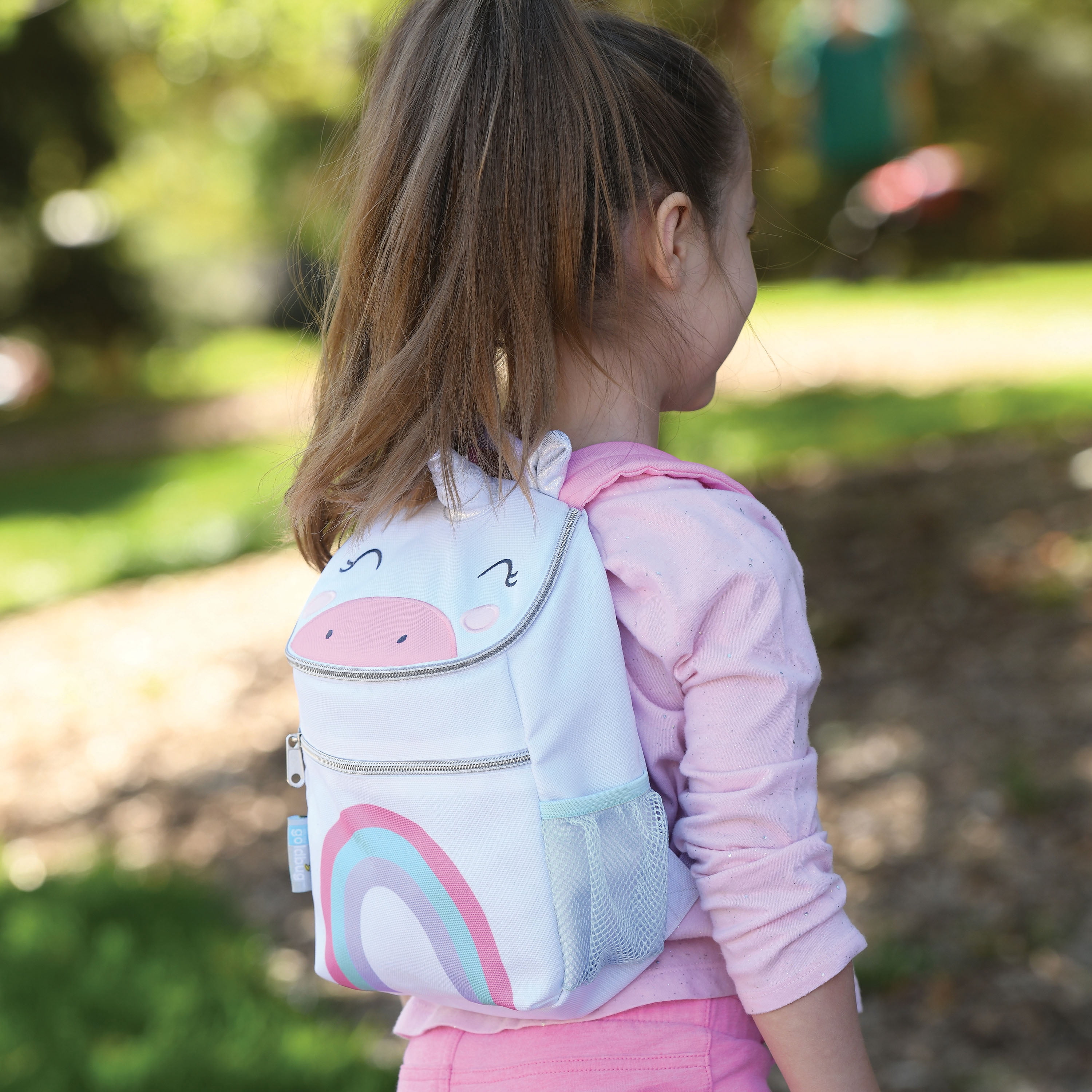 On The Goldbug Unicorn Backpack Harness with Removable Tether, Unicorn Character Toddler Girl