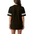 thumbnail image 3 of Unisex Replica Football Jerseys Plain Casual Sport Tops for Training Fitness Outfits Dark Gray M, 3 of 6