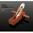thumbnail image 1 of Ensemble de Mini Rabots à Main en Bois Rouge Indonésien - Outil de Menuiserie Compact 180MM, Direct du Fabricant / Rabot Portable Fait Main pour Lisser et Façonner, Idéal pour les Amateurs de Bricolage et les Professionnels, 1 of 6